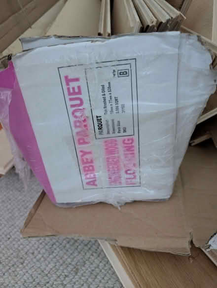 Photo of free Engineered wood parquet offcuts (N16) #2