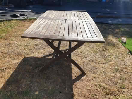 Photo of free Garden table (Huntley GL19) #2