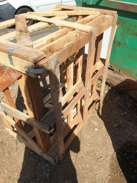 Photo of free Wooden Crate 1Mtr x 1Mtr x 0.6Mtr (ME16 - Allington) #2