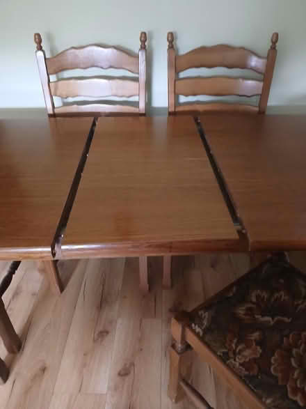 Photo of free Table&6chairs (Finglas East) #3