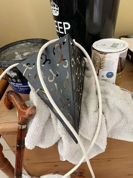 Photo of free Black Triangular light fitting (Boscombe BH7) #1