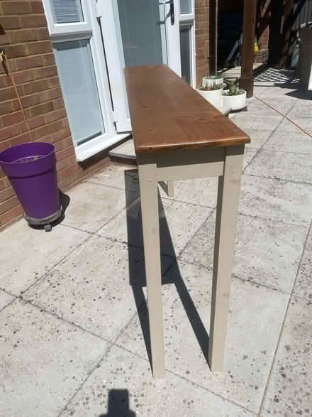 Photo of free Tall over radiator table (Hitchin SG4) #1