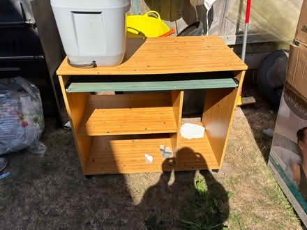 Photo of free Computer shelf with drawer (Welland WR13) #1