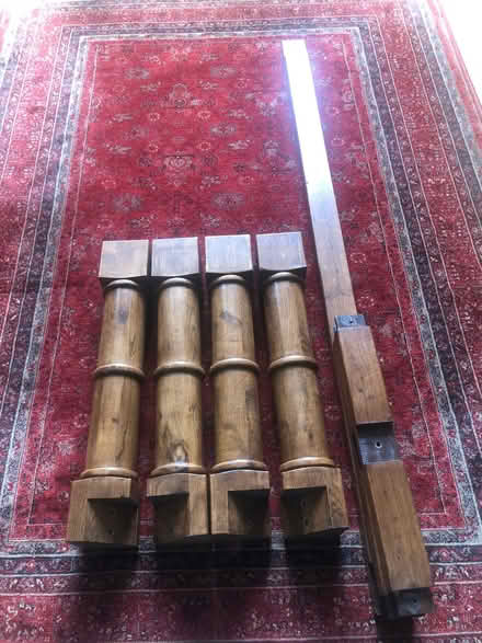 Photo of free Wooden table legs (Great Moor SK7) #2