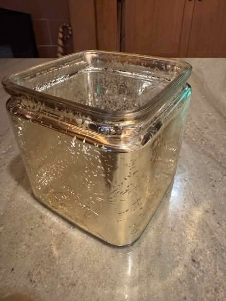 Photo of free Mirrored glass vase square (Lake Mohegan, NY) #1