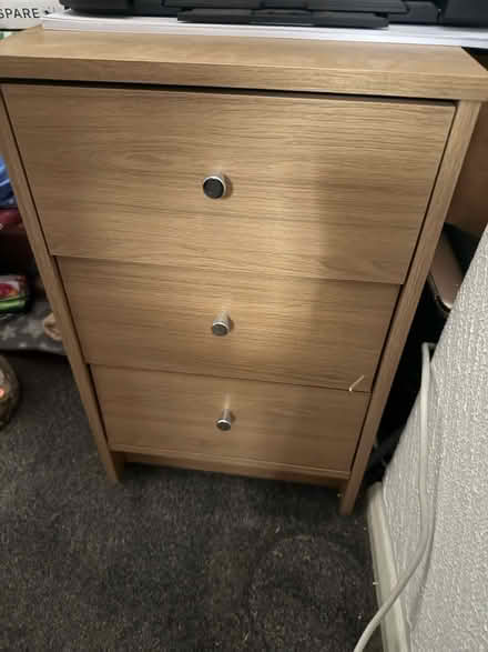 Photo of free Bedside table (PO21 Nyetimber) #1