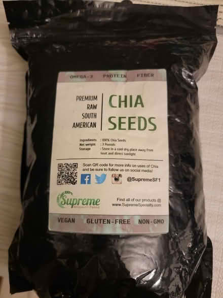 Photo of free Premium Chia Seeds (north philadelphia) #1