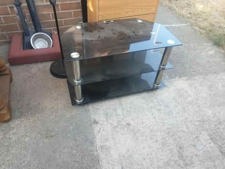 Photo of free Glass tv stand (Leeds LS14) #1