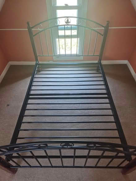 Photo of free Double bed (frame only) (Clontarf) #2