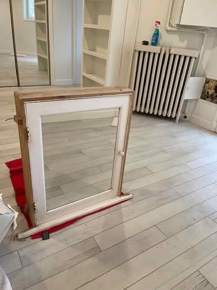 Photo of free wooden medicine cabinet (D St. and 6th St. NE) #3