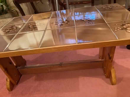 Photo of free Vintage coffee table (Bookham KT23) #3