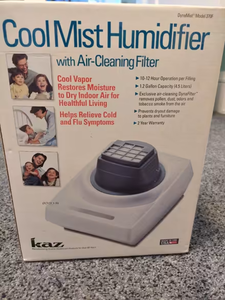 Photo of free Cool mist Humidifier (West End) #2