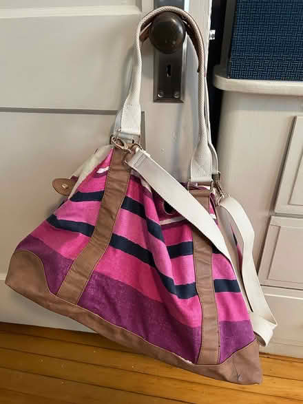 Photo of free Pink duffel bag (Near Union Square) #1