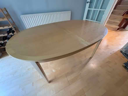 Photo of free IKEA extendable dining table and 6 chairs (Enfield EN2) #2