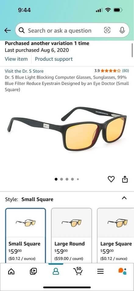 Photo of free Blue light glasses, kid (Palisades, NW, WDC) #1