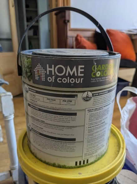 Photo of free Exterior wood paint (Hove Green BN3) #2