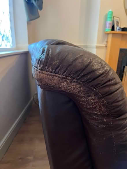 Photo of free 3 seater leather sofa (Walsall WS1) #2