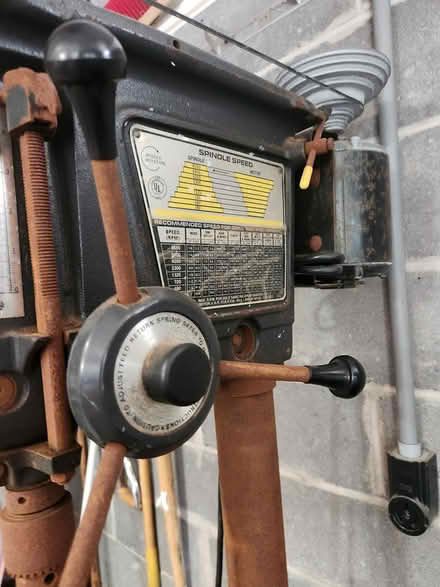 Photo of free Sears Craftsman 15 1/2" drill press (Morris Plains) #2