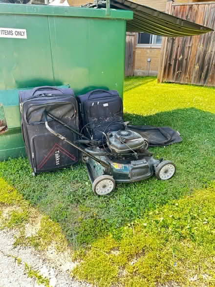 Photo of free Gas Push mower - idk if works (Kitchener HomerWatsonBlockLine) #2
