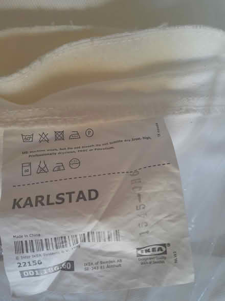 Photo of free Ikea karlstad 2x sofa covers (Douglas) #1