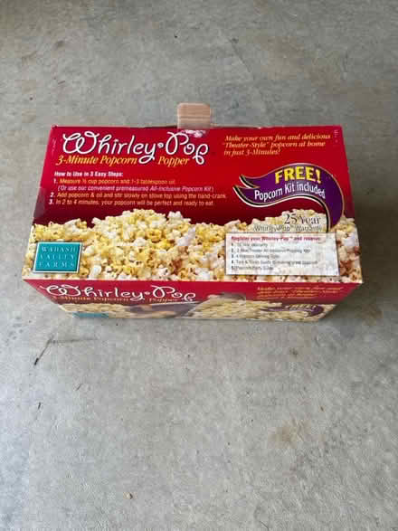 Photo of free NEW Popcorn Popper (Near Cunningham Park Elem) #1
