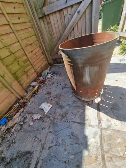 Photo of free Burning bin (Eastbourne) #1