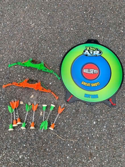 Photo of free Zing Air Arrows and target (West Groton) #1