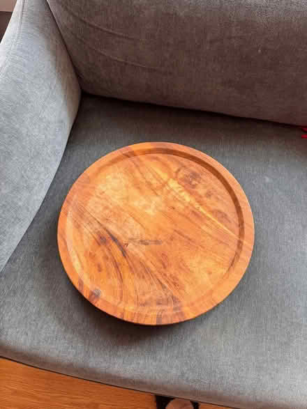 Photo of free Wood lazy susan (Chevy Chase DC) #1