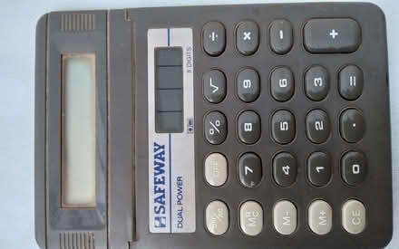 Photo of free Vintage SAFEWAY Pocket Calculator (Vale LA1) #1