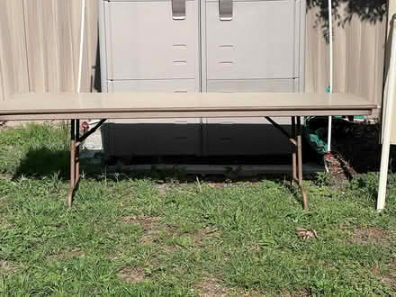 Photo of free cafeteria style table 3 ft x 8 ft (Daytona - Clyde Morris/Beville) #2