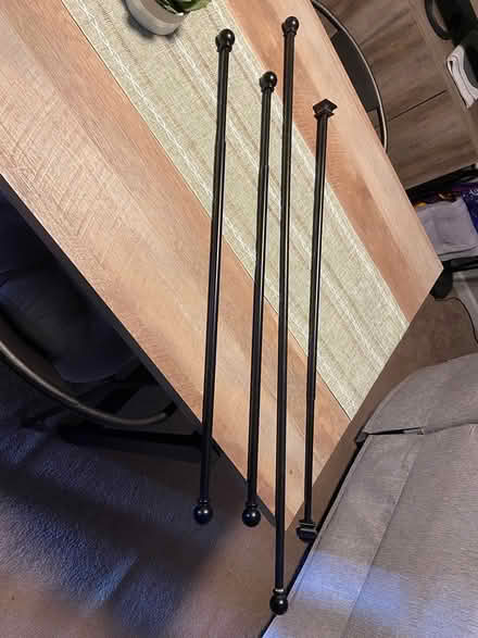Photo of free 4 curtain rods (Dumfries VA) #2