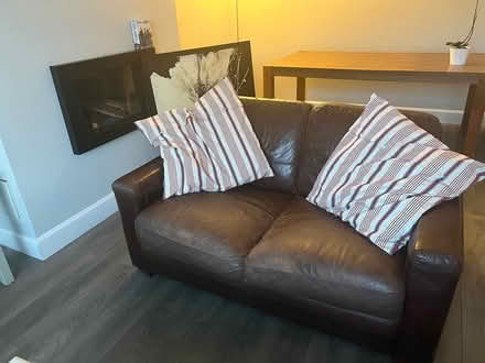 Photo of free Leather sofa #2 (Bray) #2