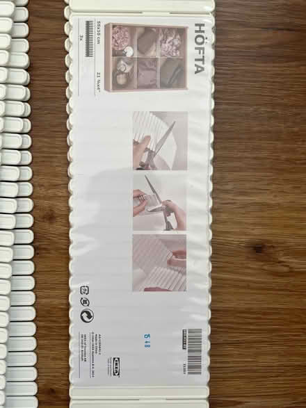 Photo of free Flexible Plastic Drawer Dividers (Montrose) #2