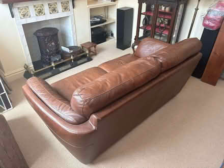 Photo of free Leather Sofa (Upperthorpe S6) #2