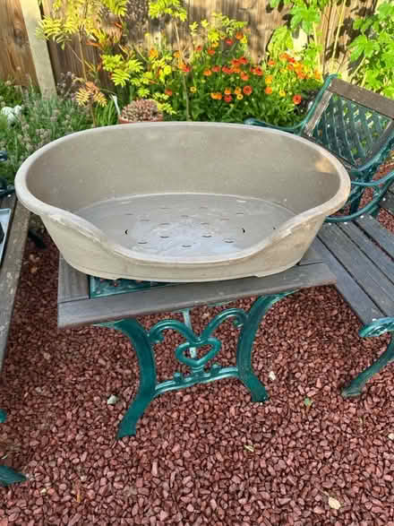 Photo of free 70cm plastic dog bed (Hucknall) #4