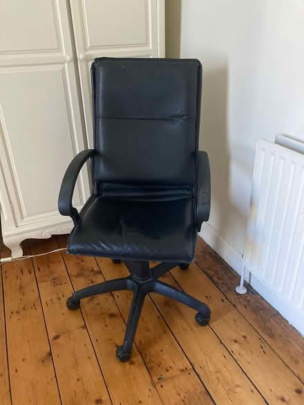 Photo of free Black office chair (Irishtown, Dublin 4) #2