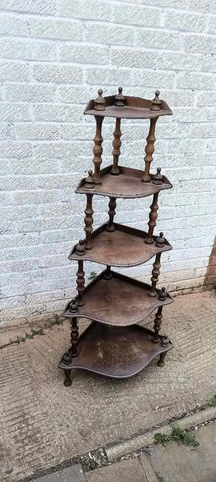 Photo of free 5-tier corner shelving unit (Ely CB6) #2