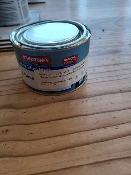 Photo of free Paint Sampler . Johnstone paint Eaton Square (Speedwell BS5) #1