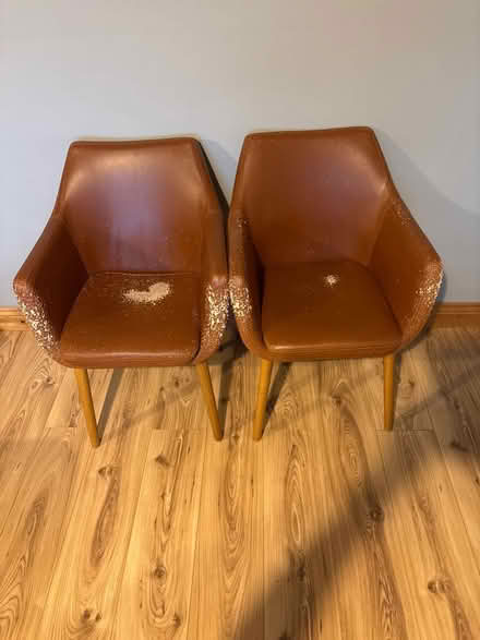 Photo of free Two chairs worn (Childers road) #2