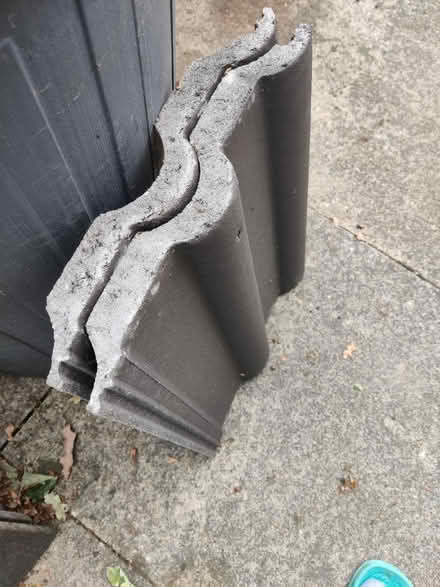 Photo of free New grey roof tiles x 2 (Horsforth LS18) #2