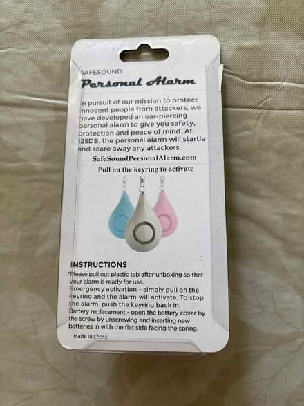 Photo of free Personal alarm (Ossining) #2