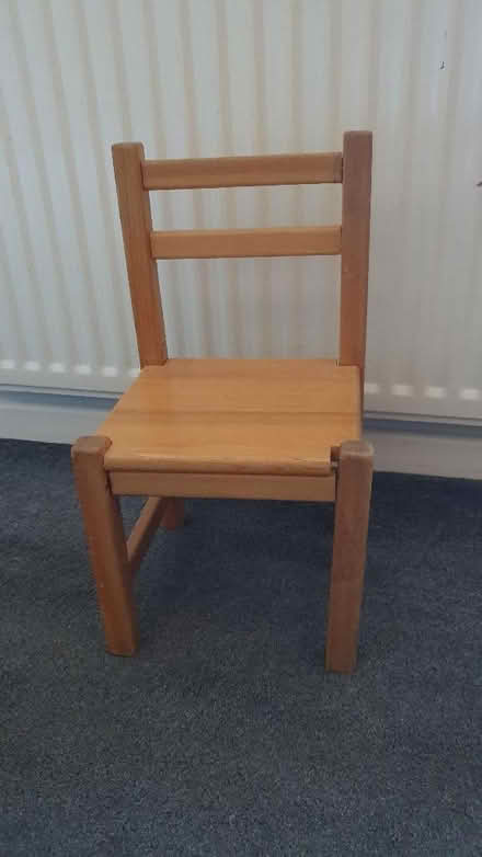 Photo of free Childs wooden chair (Paddock Wood TN12) #1