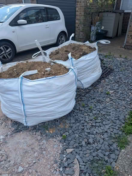 Photo of free 1 tonne bag of soil (with some gravel at the bottom) (Leybourne ME20) #1