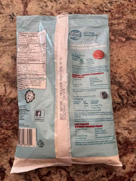 Photo of free Life Smart Instant Skim Milk Powder (Erin Mills&QEW) #2