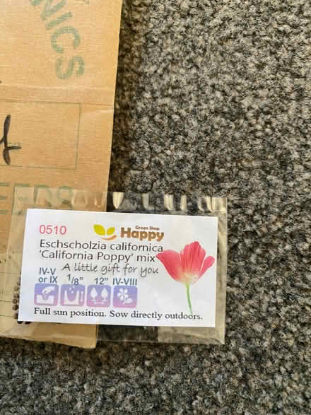 Photo of free Poppy seeds/salad rocket seeds (Plumpton CA11) #1