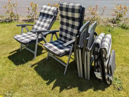 Photo of free 4 Garden Chairs (Ballymagee BT19) #1