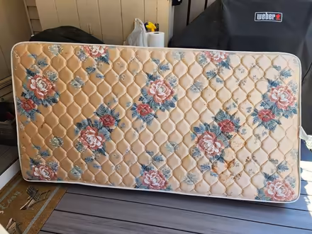 Photo of free Twin mattress (Tower Shores development) #3