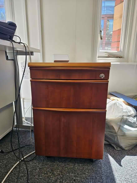 Photo of free Lovely wooden office cabinets & office furniture (Victoria SW1E) #4