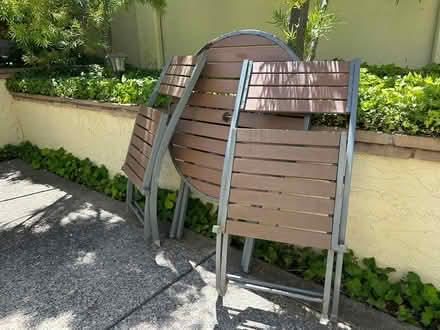 Photo of free Patio Table & Chairs (Near Union City Sports Center) #1