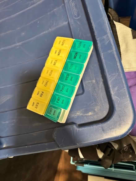 Photo of free 7 day pill organizer (Oakland, CA) #1